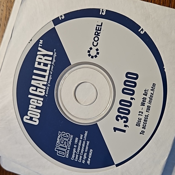 Corel Gallery Clip ART Win 95/98 Images Photos  New without box PC Cd-Rom - Picture 13 of 16